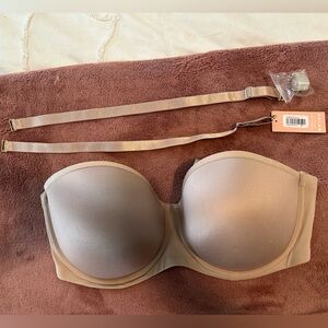 ThirdLove | 24/7 strapless nude bra